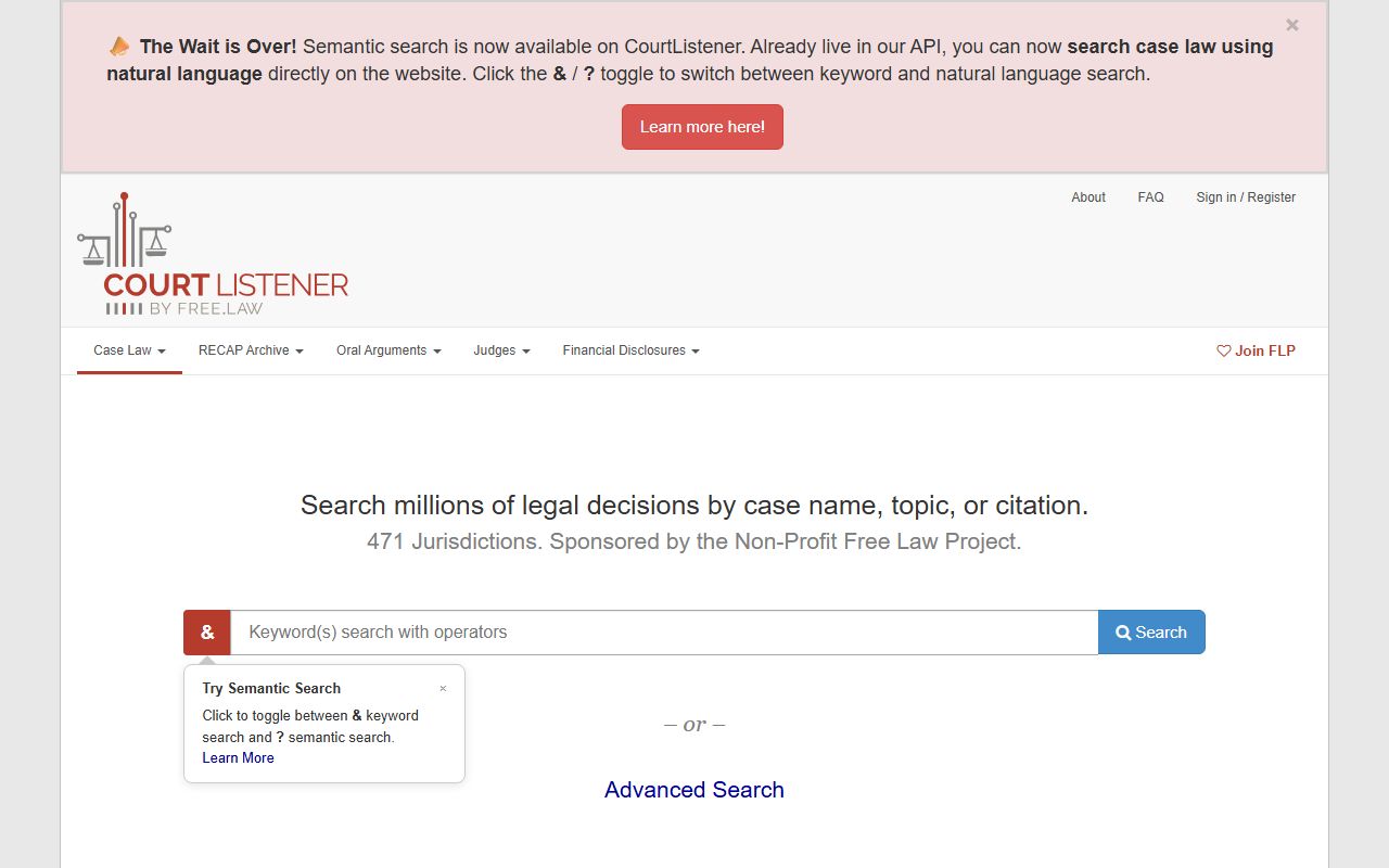 CourtListener federal opinions and dockets related to Gaston County