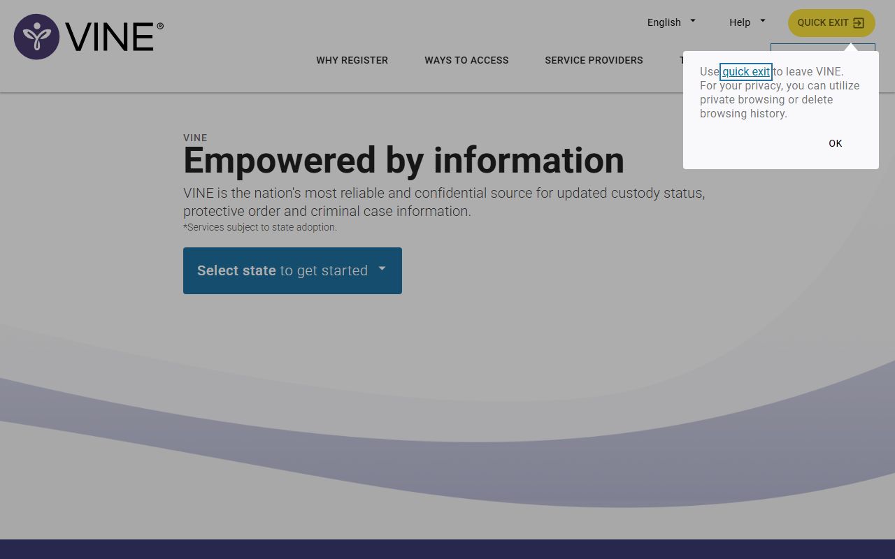 VINELink victim notification related to Gaston County serious traffic and DWI cases